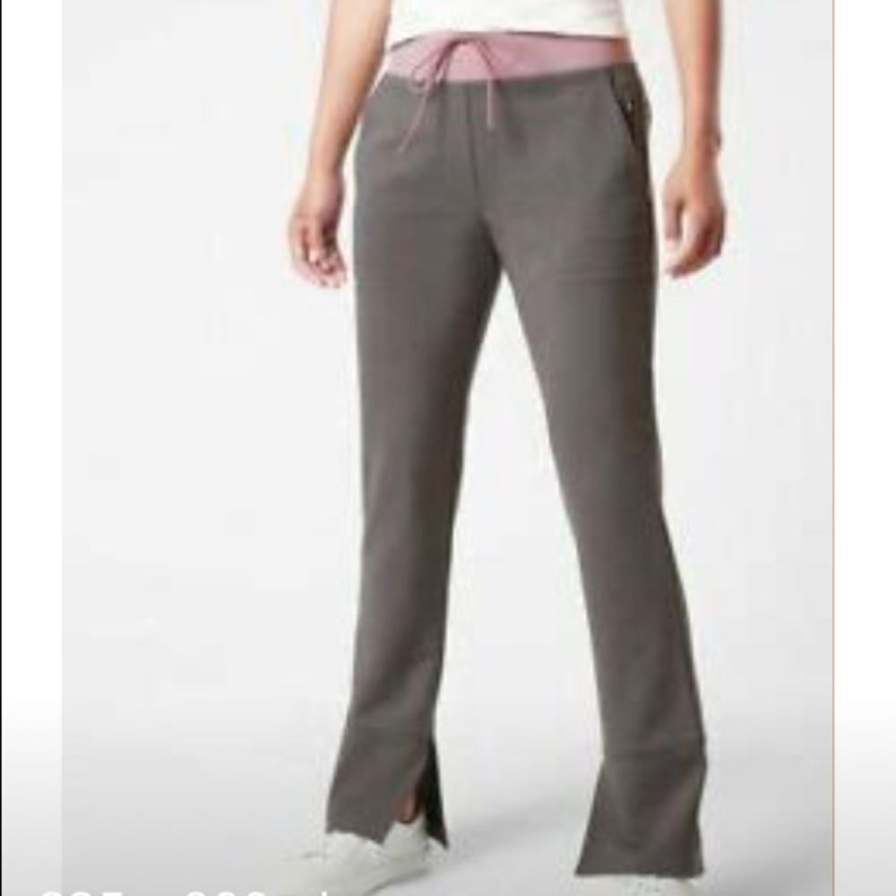 Athleta Hermosa Pants Gray & Pink sz S